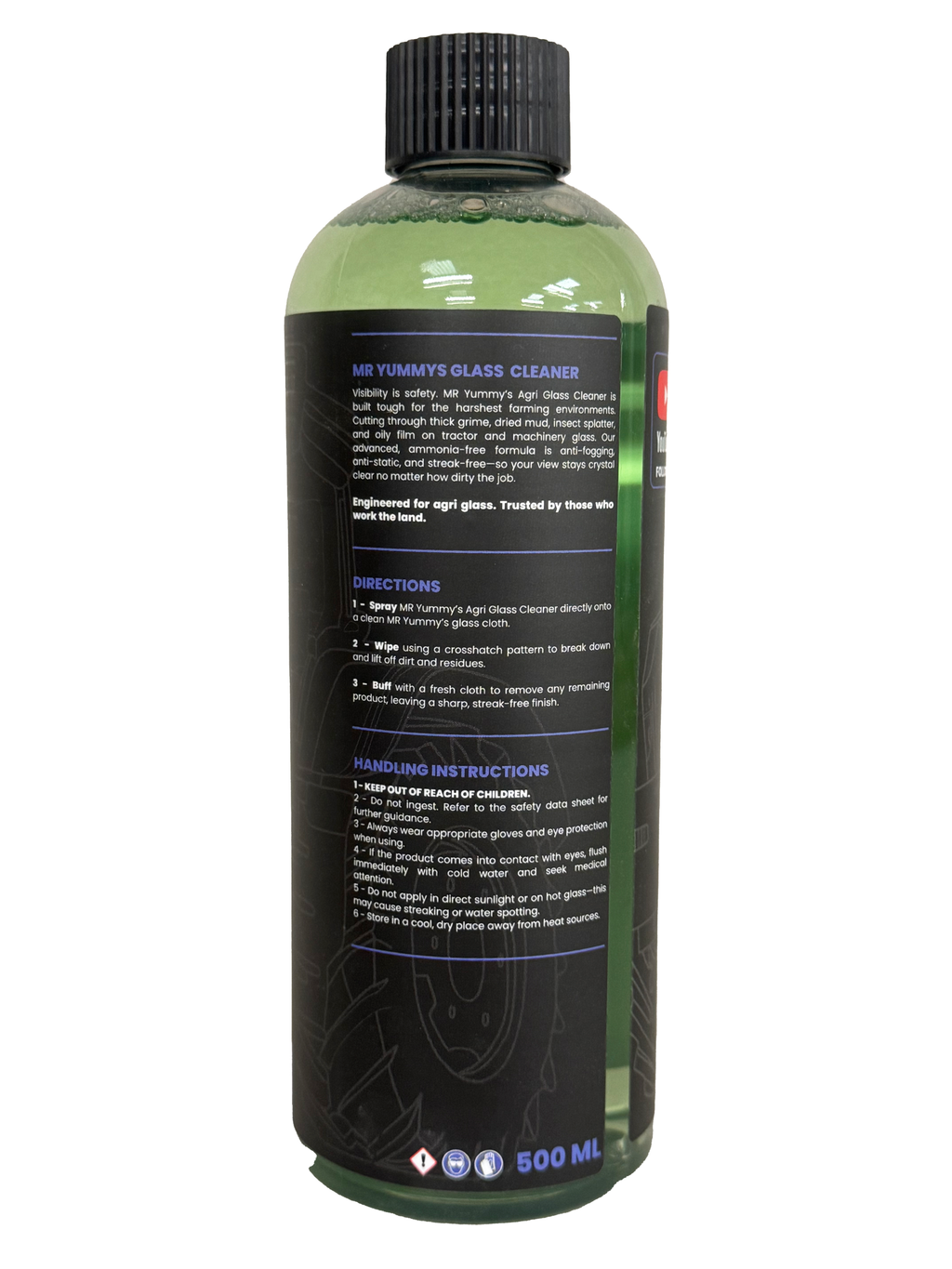 MR YUMMYS GLASS CLEANER