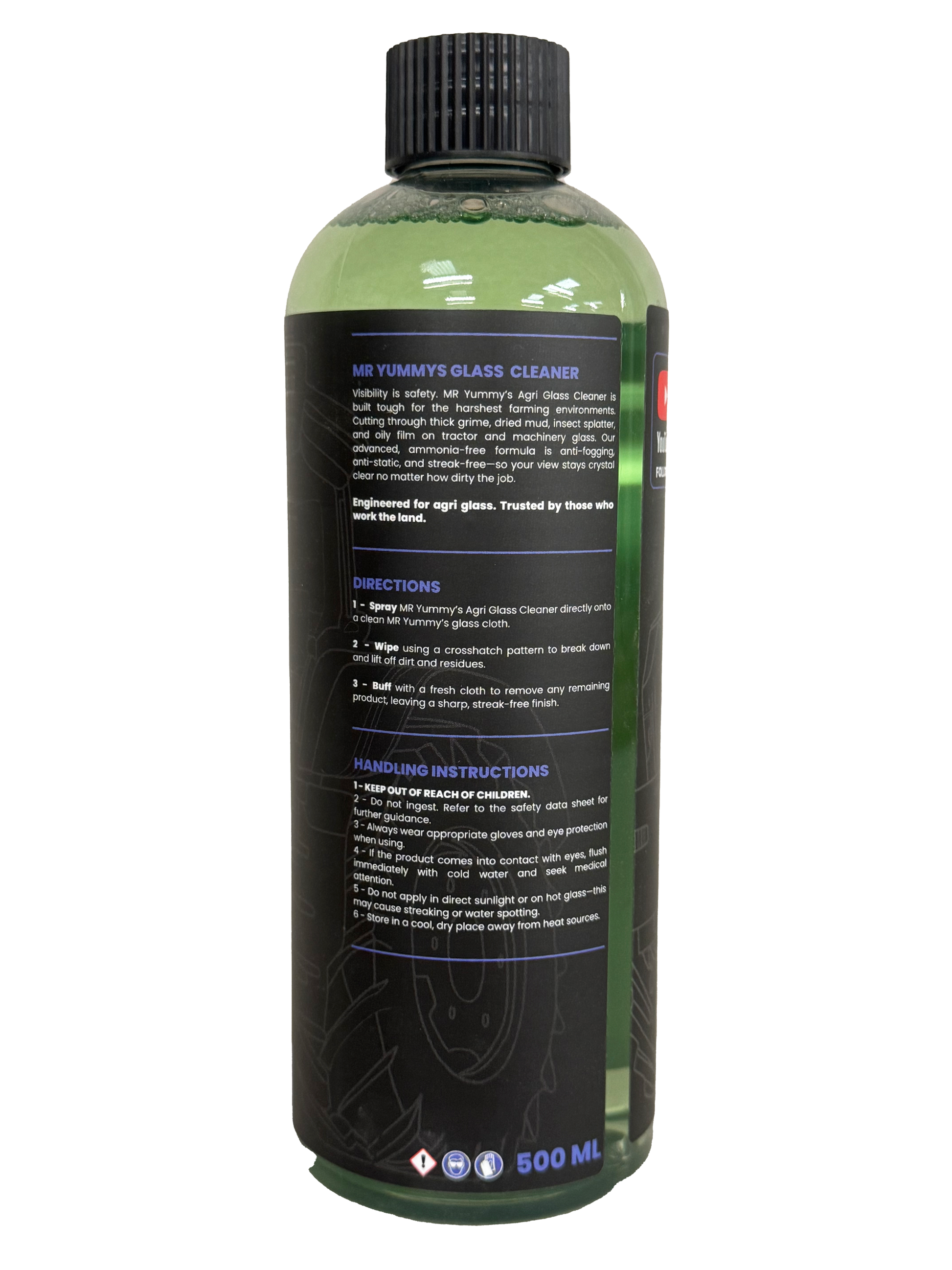 MR YUMMYS GLASS CLEANER